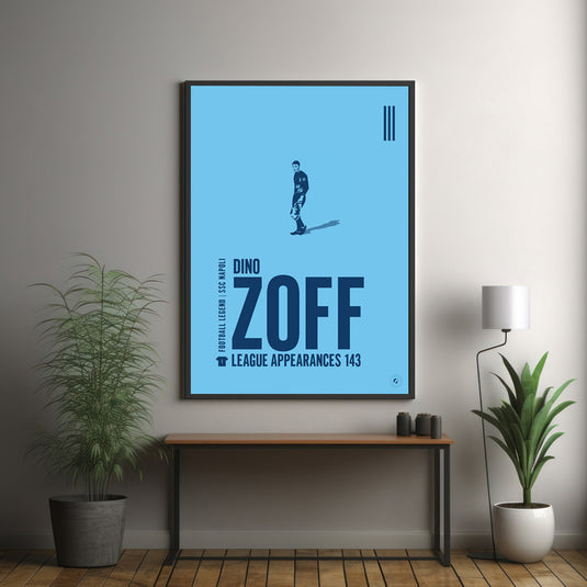 Dino Zoff SSC Napoli Legend Print