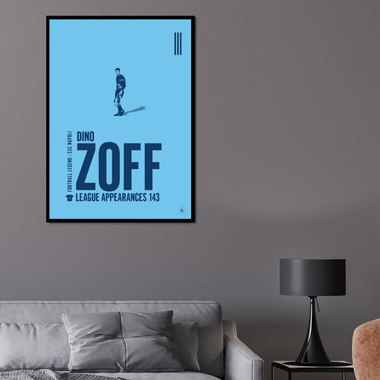 Dino Zoff SSC Napoli Legend Print
