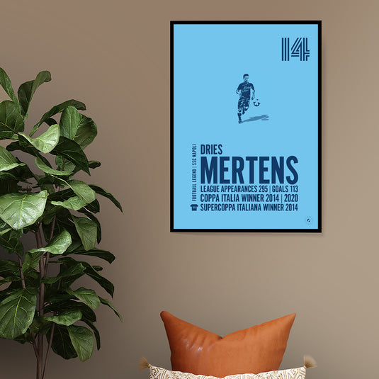 Dries Mertens SSC Napoli Legend Print