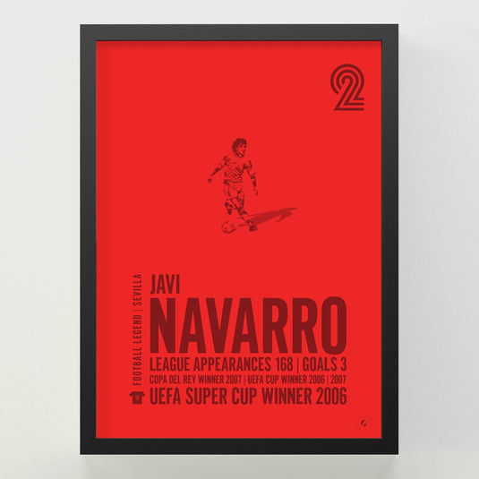 Javi Navarro Poster - Sevilla