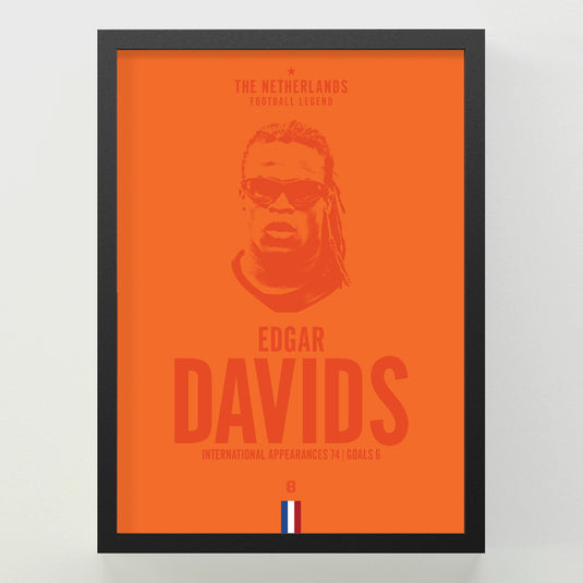 Edgar Davids Head Poster