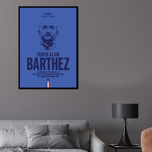 Fabien Alain Barthez Tête Poster