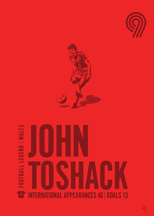 John Toshack Wales Legend Print