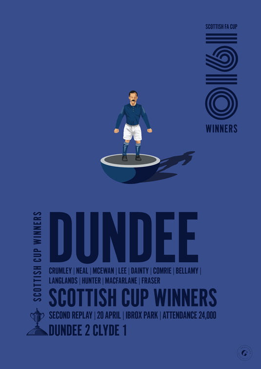 Dundee Scottish Cup Winners 1910 Print