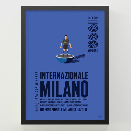 Inter Milan UEFA Cup Winners 1998 Print