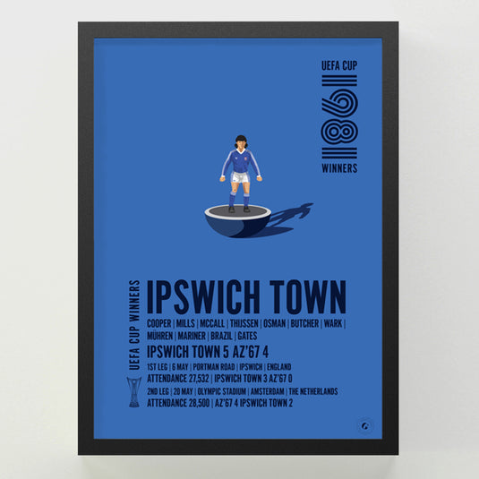 Ipswich Town UEFA Cup Winners 1981 Print