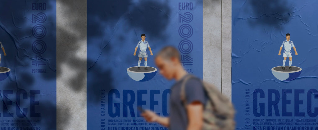 Greece Football Posters