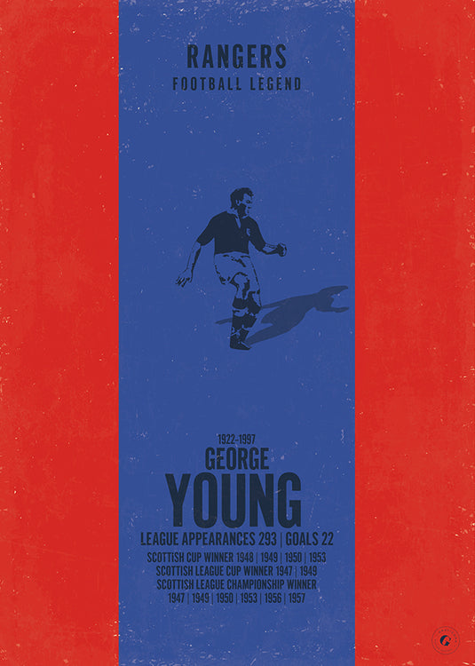 George Young Poster (Vertical Band)