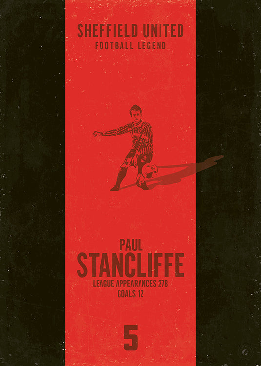 Paul Stancliffe Poster (Vertical Band)