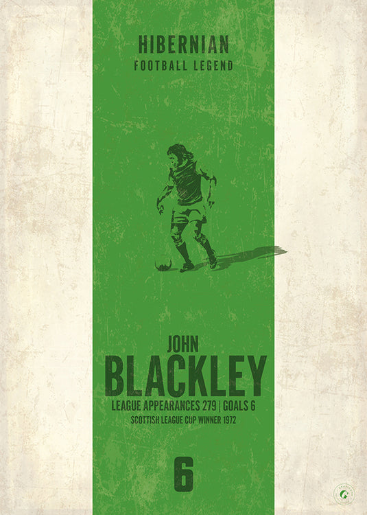 John Blackley Hibernian Heritage Stripes Print