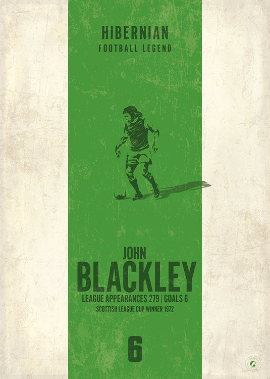John Blackley Poster (Vertical Band)