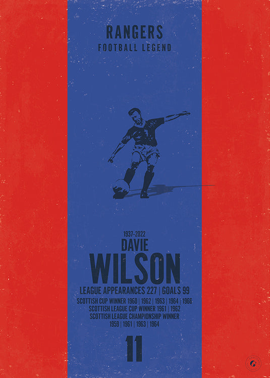 Davie Wilson Poster (Vertical Band)