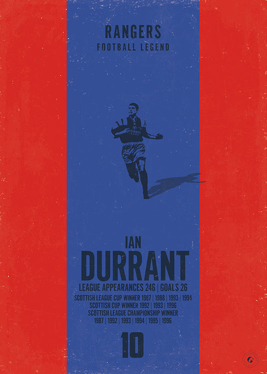 Affiche Ian Durant (bande verticale)