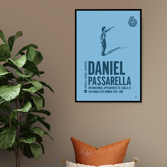 Daniel Passarella Poster