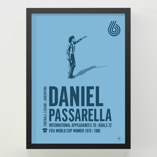 Daniel Passarella Poster