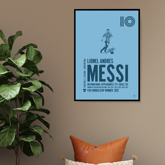 Lionel Messi Poster