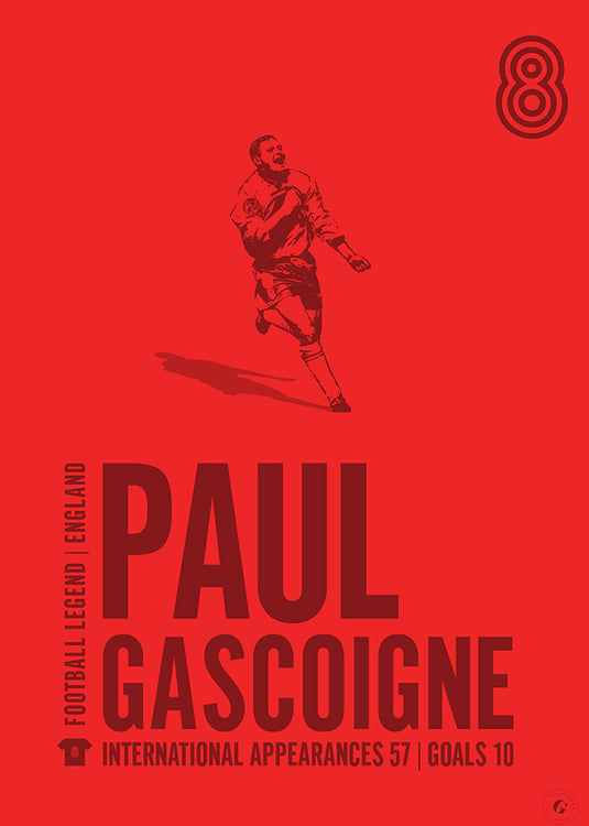 Paul Gascoigne Poster