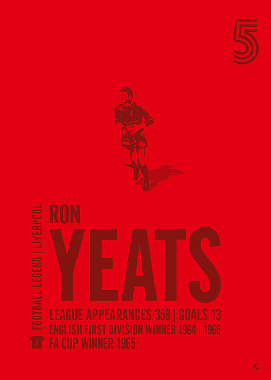 Ron Yeats Liverpool Legend Print