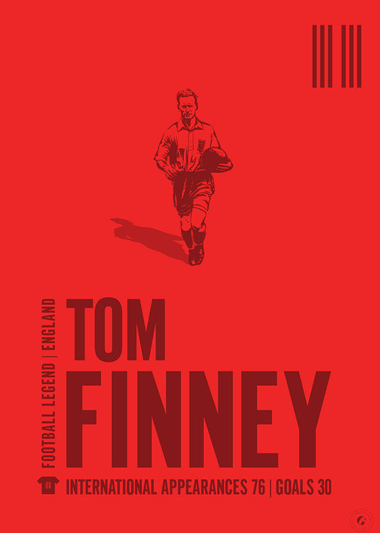 Tom Finney Poster