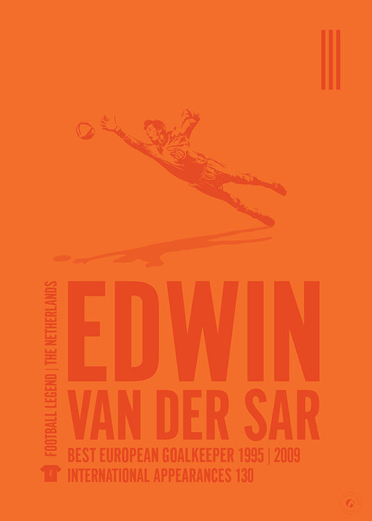 Edwin van der Sar Poster