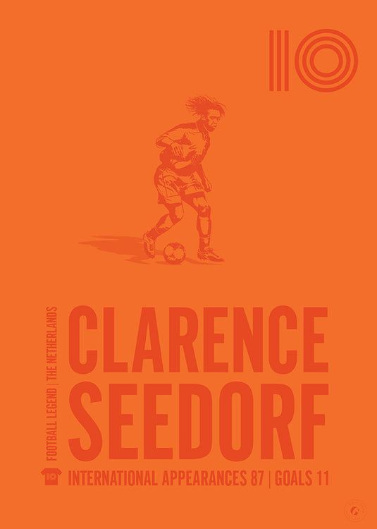 Clarence Seedorf Poster