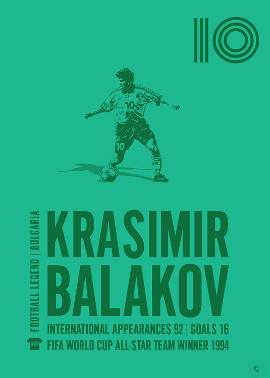 Krasimir Balakov Póster