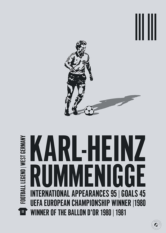 Karl-Heinz Rummenigge Poster