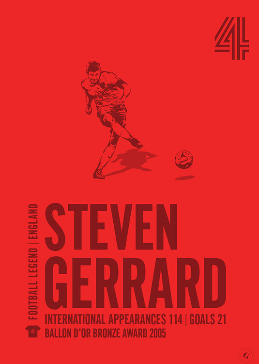 Steven Gerrard Poster