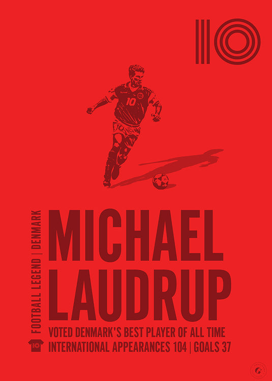 Michael Laudrup Poster