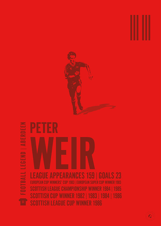 Peter Weir Aberdeen Legend Print