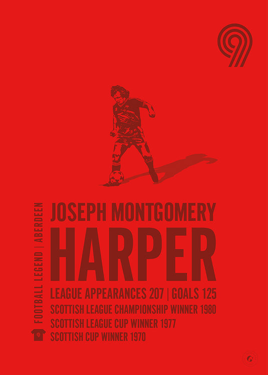 Joe Harper Aberdeen Legend Print