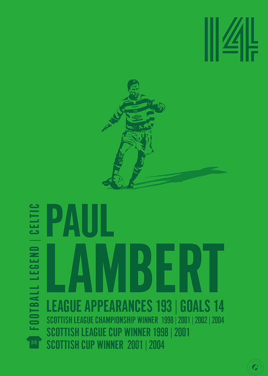 Paul Lambert Poster