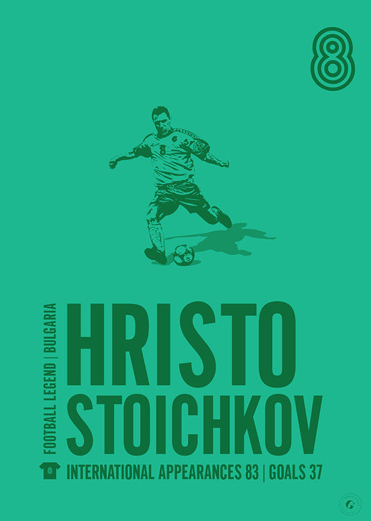 Hristo Stoichkov Poster