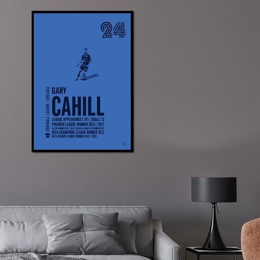 Gary Cahill Chelsea Legend Print