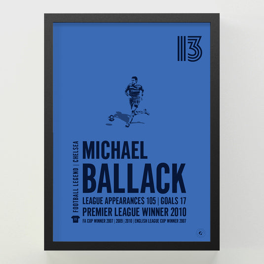 Michael Ballack Poster - Chelsea