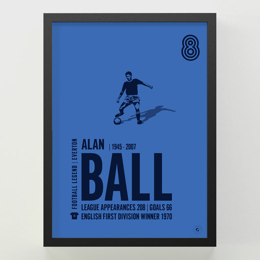 Alan Ball Poster - Everton