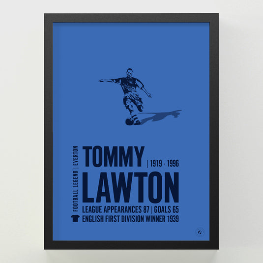 Tommy Lawton Poster