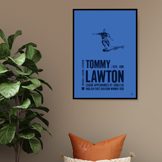 Tommy Lawton Poster