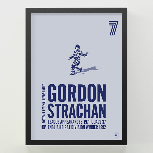 Gordon Strachan Poster - Leeds United