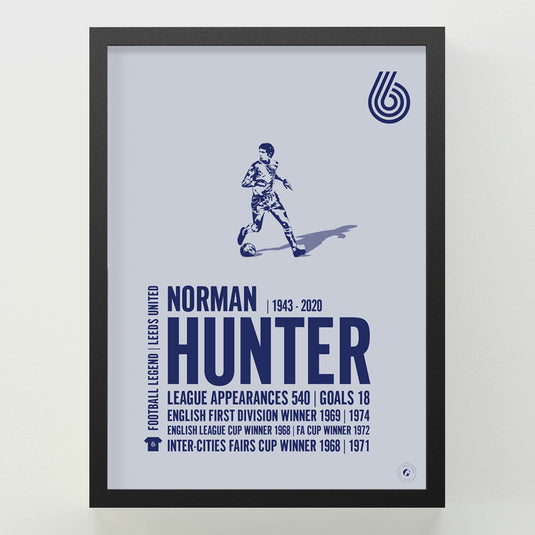 Norman Hunter Poster