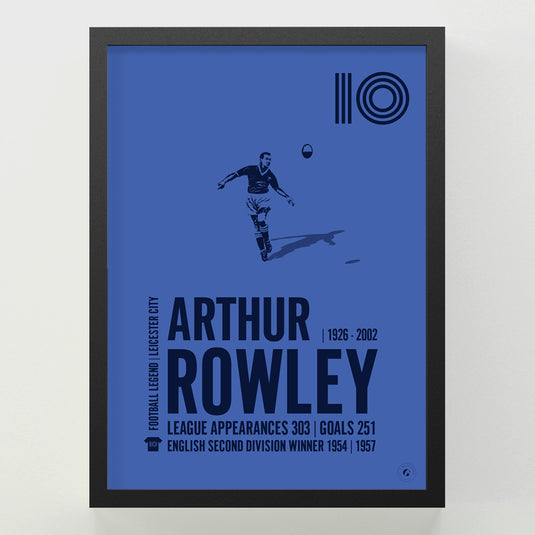 Arthur Rowley Poster