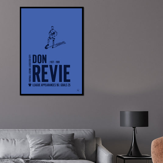 Don Revie Leicester City Legend Print