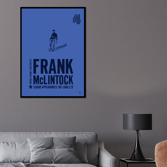 Frank McLintock Leicester City Legend Print