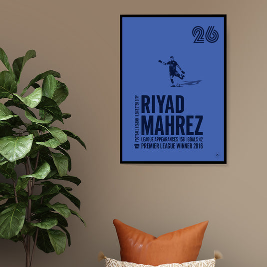 Riyad Mahrez Poster