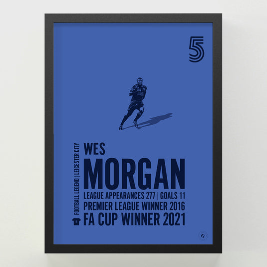 Wes Morgan Poster