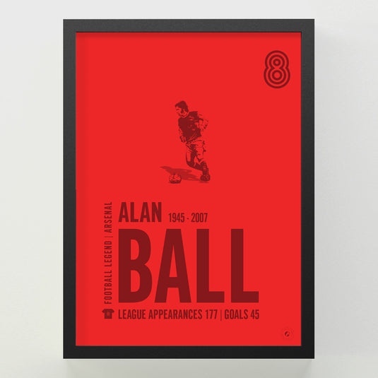 Alan Ball Poster - Arsenal