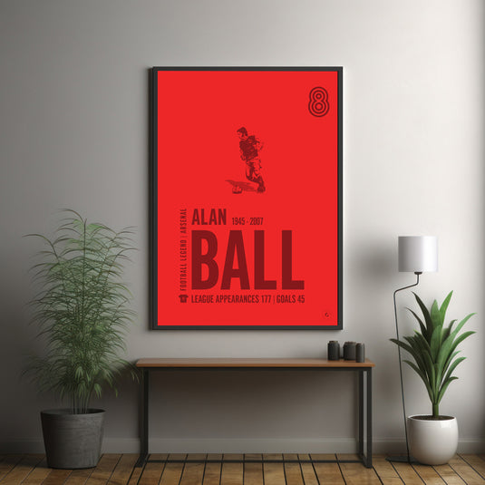 Alan Ball Poster - Arsenal