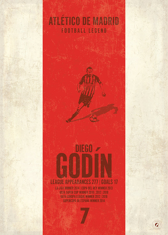 Cartel Diego Godín (Banda Vertical)