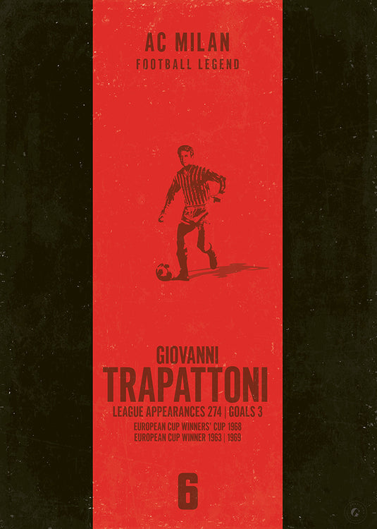 Póster Giovanni Trapattoni (Banda vertical)