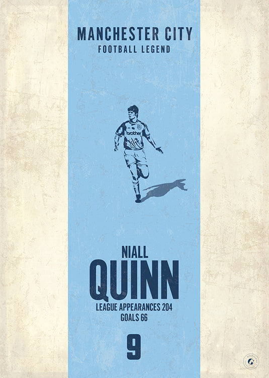Affiche Niall Quinn (bande verticale)